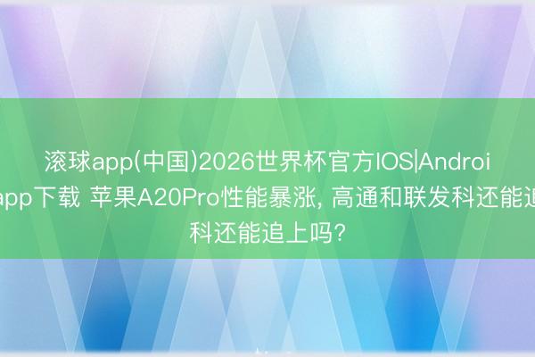 滚球app(中国)2026世界杯官方IOS|Android手机app下载 苹果A20Pro性能暴涨， 高通和联发科还能追上吗?