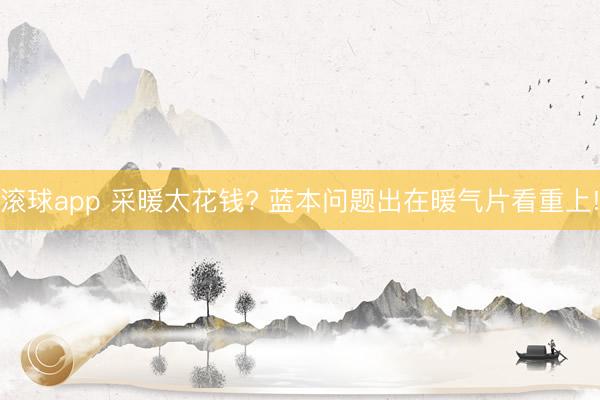 滚球app 采暖太花钱? 蓝本问题出在暖气片看重上!