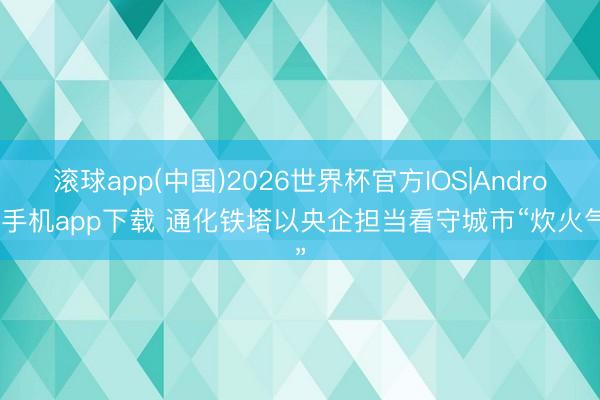 滚球app(中国)2026世界杯官方IOS|Android手机app下载 通化铁塔以央企担当看守城市“炊火气”