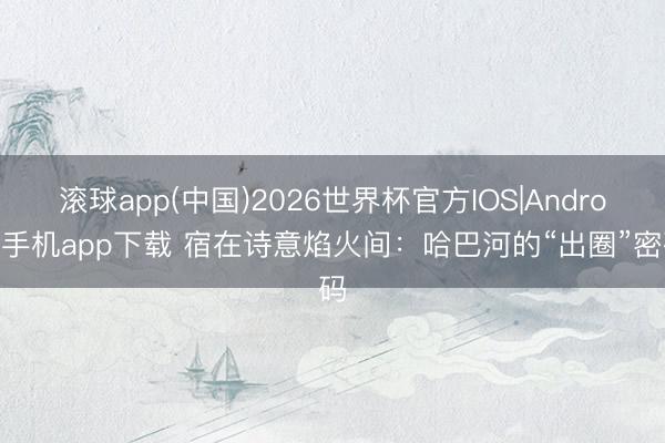 滚球app(中国)2026世界杯官方IOS|Android手机app下载 宿在诗意焰火间：哈巴河的“出圈”密码
