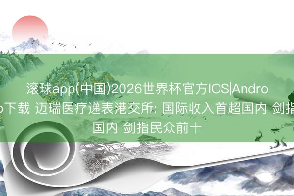 滚球app(中国)2026世界杯官方IOS|Android手机app下载 迈瑞医疗递表港交所: 国际收入首超国内 剑指民众前十