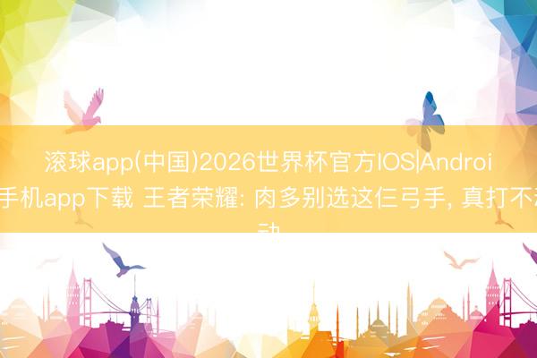 滚球app(中国)2026世界杯官方IOS|Android手机app下载 王者荣耀: 肉多别选这仨弓手， 真打不动