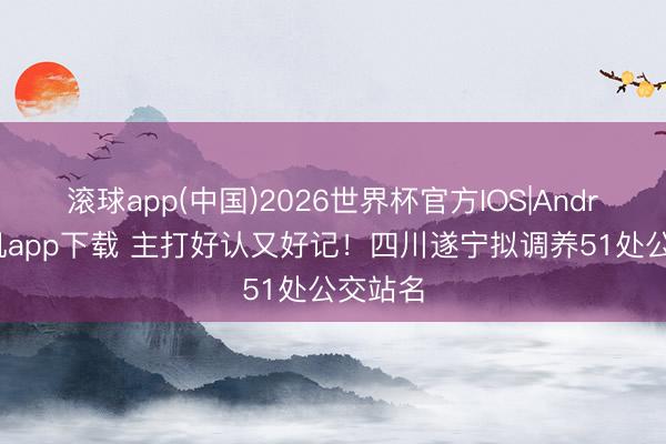 滚球app(中国)2026世界杯官方IOS|Android手机app下载 主打好认又好记！四川遂宁拟调养51处公交站名